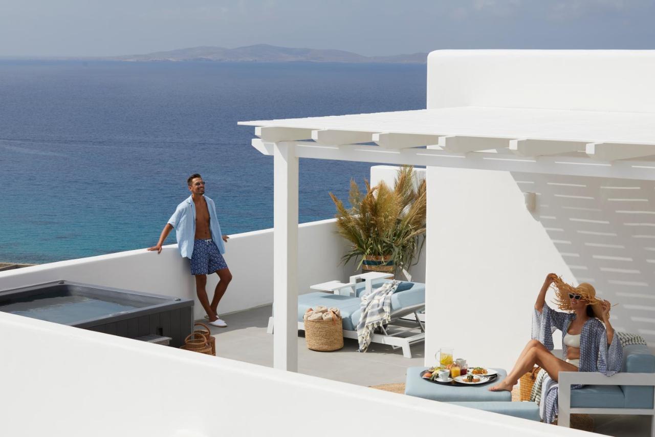 Hotel Epic Blue Mykonos Houlakia  Exteriér fotografie