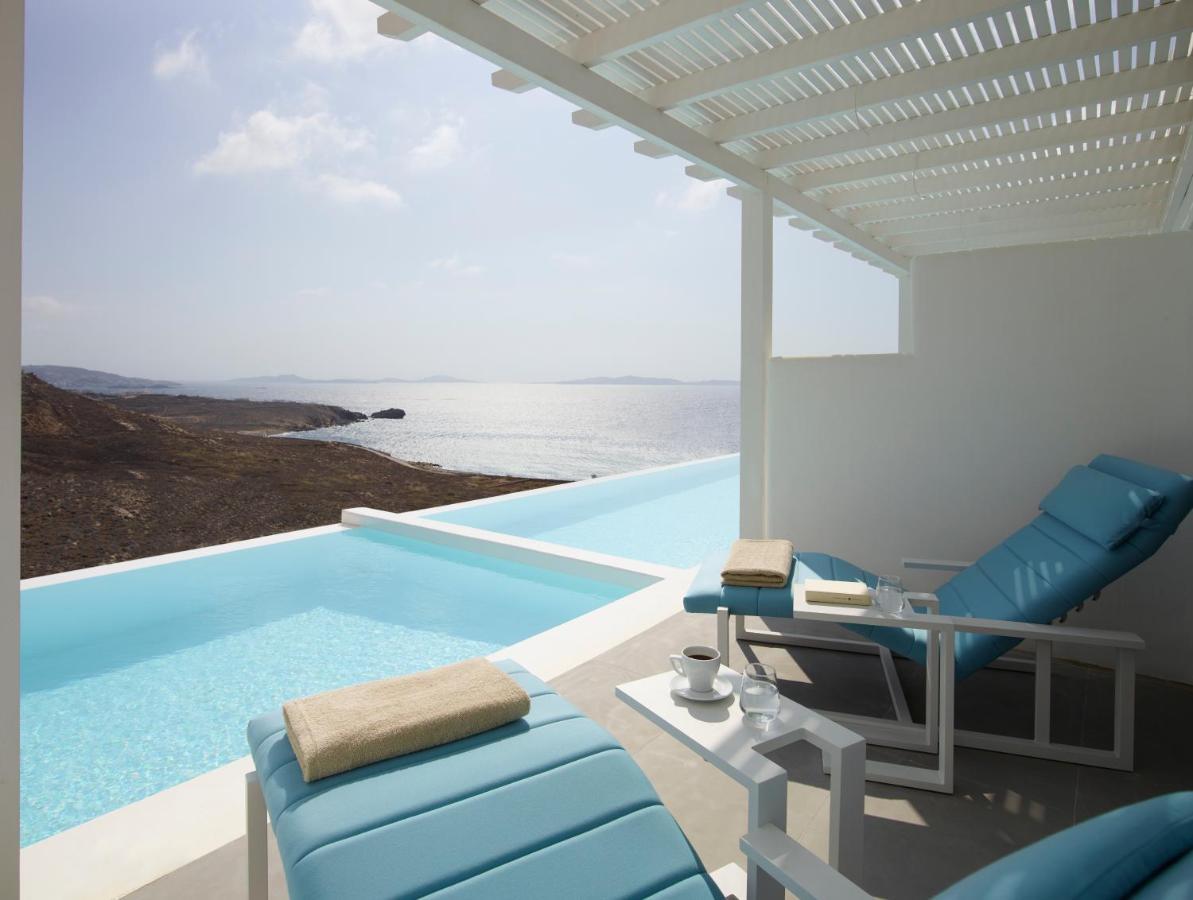 Hotel Epic Blue Mykonos Houlakia  Exteriér fotografie