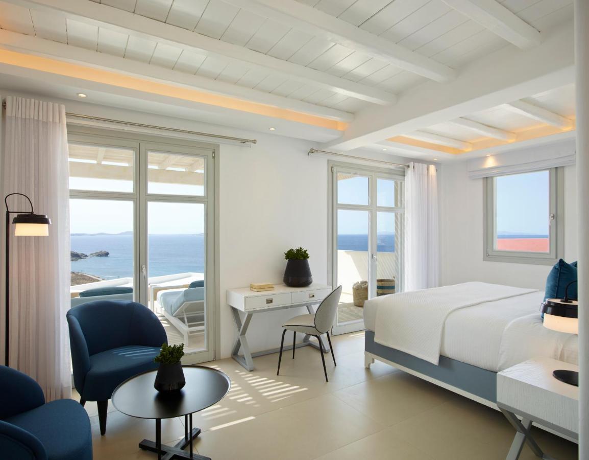 Hotel Epic Blue Mykonos Houlakia  Exteriér fotografie