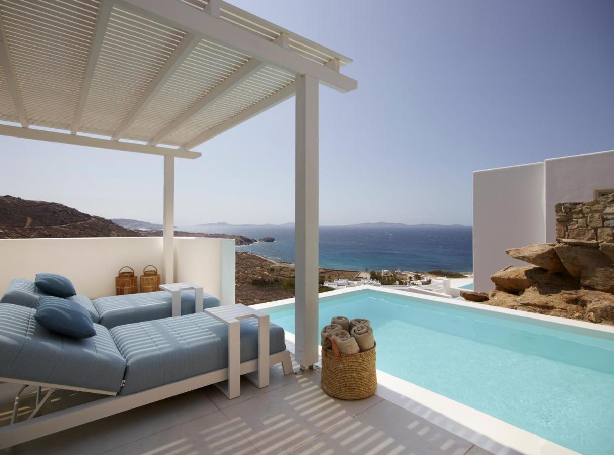 Hotel Epic Blue Mykonos Houlakia  Exteriér fotografie